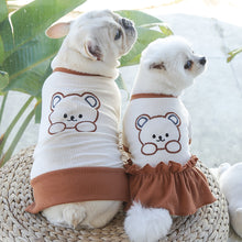 Load image into Gallery viewer, Spring Summer Dog Dress Pet Skirts Pet Lovers' Clothes Comfortable Soft Puppuy Dogs Cats Vest Dress Pet Clothes