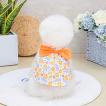 Load image into Gallery viewer, Summer Dog Bowknot Dress Pet Skirts Pet Clothes Comfortable Soft Puppuy Dogs Cats Vest Dress Pet Clothes