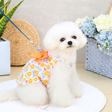 Load image into Gallery viewer, Summer Dog Bowknot Dress Pet Skirts Pet Clothes Comfortable Soft Puppuy Dogs Cats Vest Dress Pet Clothes