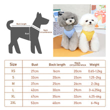 Load image into Gallery viewer, Summer Pet Dog Vests Sleeveless T-shirts Stripe Pattern Clothes For Dogs Or Cats Puppy Pet shirt Cute Summer Pets Products