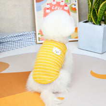 Load image into Gallery viewer, Summer Pet Dog Vests Sleeveless T-shirts Stripe Pattern Clothes For Dogs Or Cats Puppy Pet shirt Cute Summer Pets Products