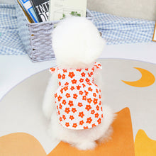 Load image into Gallery viewer, Summer Dog Flower Dress Pet Skirts Pet Clothes Comfortable Soft Puppuy Dogs Cats Vest Dress Pet Clothes