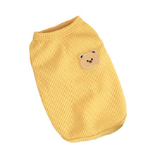 Load image into Gallery viewer, Summer Pet Dog Vests Sleeveless T-shirts Bear Pattern Clothes For Dogs Or Cats Puppy Pet shirt Cute Summer Pets Products