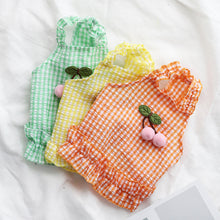 Load image into Gallery viewer, Summer Dog Lace Dress Pet Skirts Pet Clothes Comfortable Soft Puppuy Dogs Cats Vest Dress Pet Clothes