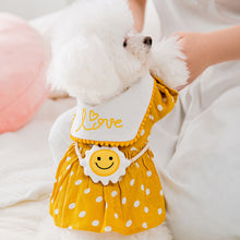 Load image into Gallery viewer, Spring Summer Cat Princess Dress Pet Sunflower Crossbody Bag Skirts Pet Clothes Comfortable Soft Puppuy Dogs Cats Dress Pet Clothes