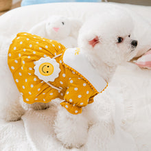 Load image into Gallery viewer, Spring Summer Cat Princess Dress Pet Sunflower Crossbody Bag Skirts Pet Clothes Comfortable Soft Puppuy Dogs Cats Dress Pet Clothes