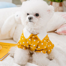 Load image into Gallery viewer, Spring Summer Cat Princess Dress Pet Sunflower Crossbody Bag Skirts Pet Clothes Comfortable Soft Puppuy Dogs Cats Dress Pet Clothes
