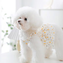 Load image into Gallery viewer, Spring Summer Cat Princess Dress Pet Floral Skirts Pet Clothes Comfortable Soft Puppuy Dogs Cats Dress Pet Clothes