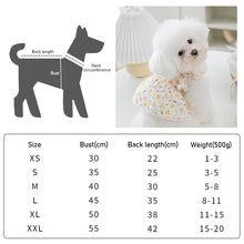 Load image into Gallery viewer, Spring Summer Cat Princess Dress Pet Floral Skirts Pet Clothes Comfortable Soft Puppuy Dogs Cats Dress Pet Clothes