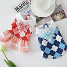 Load image into Gallery viewer, Spring and Summer Puppy Dog American College Style Couple Wear Small and Medium Dogs and Cats Two-legged Clothes Pet Dog Clothing