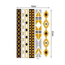Load image into Gallery viewer, Hot Stamping Waterproof Tattoo Stickers Temporary Body Art Creative Tattoo Sticker Dream Catcher Wings Men Full Skull Totem Tattoo