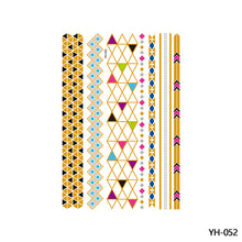 Load image into Gallery viewer, Hot Stamping Waterproof Tattoo Stickers Temporary Body Art Creative Tattoo Sticker Dream Catcher Wings Men Full Skull Totem Tattoo