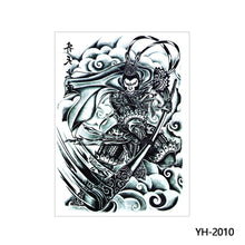 Load image into Gallery viewer, Arm Wolf Head Condor Rich Fish Qinglong Geisha Tattoo Stickers Big Flower Arm Tattoo Stickers Totem Tattoo Stickers