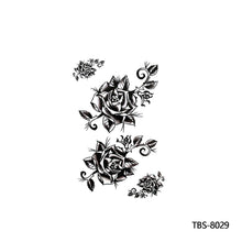 Load image into Gallery viewer, Totem Big Flower Arm Half Arm Sleeve Waterproof Tattoo Stickers Stickers Big Flower Arm Tattoo Stickers Totem Tattoo Stickers