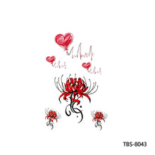 Load image into Gallery viewer, Totem Big Flower Arm Half Arm Sleeve Waterproof Tattoo Stickers Stickers Big Flower Arm Tattoo Stickers Totem Tattoo Stickers
