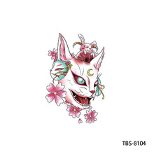 Load image into Gallery viewer, Arm Sleeve Tattoo Waterproof Temporary Body Art Creative Tattoo Sticker Lion Wild Wolf Tiger Men Full Skull Totem Tattoo Stickers