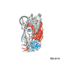 Load image into Gallery viewer, Arm Sleeve Tattoo Waterproof Temporary Body Art Creative Tattoo Sticker Lion Wild Wolf Tiger Men Full Skull Totem Tattoo Stickers