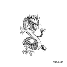 Load image into Gallery viewer, Arm Sleeve Tattoo Waterproof Temporary Body Art Creative Tattoo Sticker Lion Wild Wolf Tiger Men Full Skull Totem Tattoo Stickers