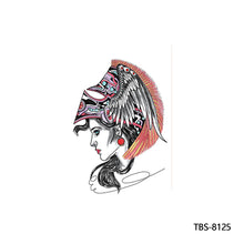 Load image into Gallery viewer, Arm Sleeve Tattoo Waterproof Temporary Body Art Creative Tattoo Sticker Lion Wild Wolf Tiger Men Full Skull Totem Tattoo Stickers