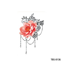 Load image into Gallery viewer, Arm Sleeve Tattoo Waterproof Temporary Body Art Creative Tattoo Sticker Rose Colorful Men Full Skull Totem Tattoo Stickers