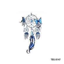 Load image into Gallery viewer, Arm Sleeve Tattoo Waterproof Temporary Body Art Creative Tattoo Sticker Rose Colorful Men Full Skull Totem Tattoo Stickers