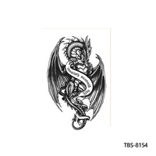 Load image into Gallery viewer, Arm Sleeve Tattoo Waterproof Temporary Body Art Creative Tattoo Sticker Rose Colorful Men Full Skull Totem Tattoo Stickers