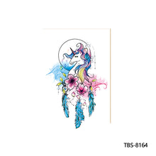 Load image into Gallery viewer, Arm Sleeve Tattoo Waterproof Temporary Body Art Creative Tattoo Sticker Rose Colorful Men Full Skull Totem Tattoo Stickers