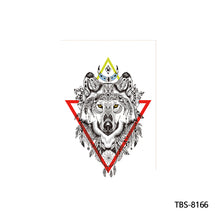 Load image into Gallery viewer, Arm Sleeve Tattoo Waterproof Temporary Body Art Creative Tattoo Sticker Rose Colorful Men Full Skull Totem Tattoo Stickers