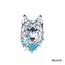Load image into Gallery viewer, Creative Arm Sleeve Tattoo Temporary Body Art Tattoo Sticker Waterproof Rose Colorful Men Full Skull Totem Tattoo Stickers