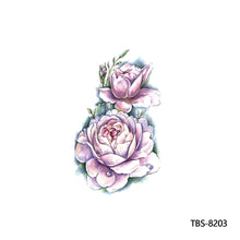 Load image into Gallery viewer, Creative Arm Sleeve Tattoo Temporary Body Art Tattoo Sticker Waterproof Rose Colorful Men Full Skull Totem Tattoo Stickers