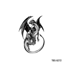 Load image into Gallery viewer, Creative Flower Arm Tattoo Stickers Animal Simulation Tattoo Stickers Men Lion Wild Wolf Tiger Full Skull Totem Tattoo Stickers