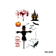 Load image into Gallery viewer, Creative Flower Arm Tattoo Stickers Sketch Flower Skull Tattoo Stickers Men Lion Wild Wolf Tiger Full Skull Totem Tattoo Stickers