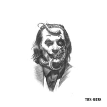 Load image into Gallery viewer, Creative Flower Arm Tattoo Stickers Sketch Skull Tattoo Stickers Fashion Men Snake Wild Wolf Tiger Full Skull Totem Tattoo Stickers
