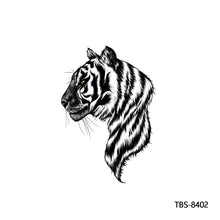 Load image into Gallery viewer, Fashion Arm Half Tattoo Stickers Totem Big Flower Men Creative Snake Lion Tiger Women Full Skull Totem Tattoo Stickers