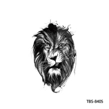 Load image into Gallery viewer, Fashion Arm Half Tattoo Stickers Totem Big Flower Men Creative Snake Lion Tiger Women Full Skull Totem Tattoo Stickers