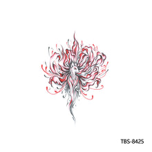 Load image into Gallery viewer, Totem Large Flower Arm Arabic Tattoo Sticker Men Creative Snake Angle Wolf Animal Women Full Skull Totem Tattoo Stickers