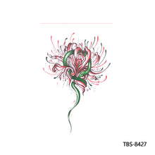 Load image into Gallery viewer, Totem Large Flower Arm Arabic Tattoo Sticker Men Creative Snake Angle Wolf Animal Women Full Skull Totem Tattoo Stickers