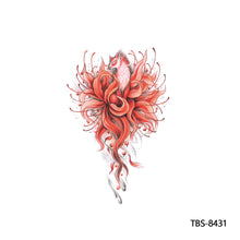Load image into Gallery viewer, Totem Large Flower Arm Arabic Tattoo Sticker Men Creative Snake Angle Wolf Animal Women Full Skull Totem Tattoo Stickers