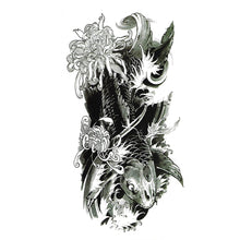 Load image into Gallery viewer, Small Full Arm Totem Tattoo Sticker Symbol Animal Skull Text Color Tattoo Sticker Men Fashion Women Totem Tattoo Stickers