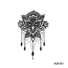 Load image into Gallery viewer, Small Full Arm Totem Tattoo Sticker Symbol Animal Skull Text Color Tattoo Sticker Men Fashion Women Totem Tattoo Stickers