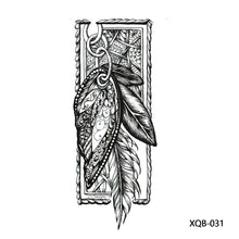 Load image into Gallery viewer, Small Full Arm Totem Tattoo Sticker Symbol Animal Skull Text Color Tattoo Sticker Men Fashion Women Totem Tattoo Stickers