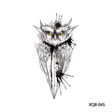 Load image into Gallery viewer, Small Full Symbol Arm Totem Tattoo Sticker Animal Skull Colorful Tattoo Sticker Men Fashion Women Totem Tattoo Stickers