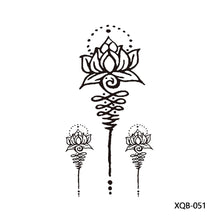 Load image into Gallery viewer, Small Full Symbol Arm Totem Tattoo Sticker Animal Skull Colorful Tattoo Sticker Men Fashion Women Totem Tattoo Stickers