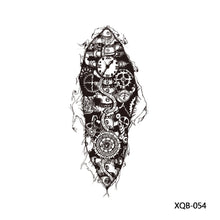 Load image into Gallery viewer, Small Full Symbol Arm Totem Tattoo Sticker Animal Skull Colorful Tattoo Sticker Men Fashion Women Totem Tattoo Stickers