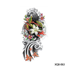Load image into Gallery viewer, Small Full Symbol Arm Totem Tattoo Sticker Animal Skull Colorful Tattoo Sticker Men Fashion Women Totem Tattoo Stickers