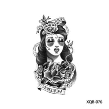 Load image into Gallery viewer, Small Full Symbol Arm Totem Tattoo Sticker Animal Skull Colorful Tattoo Sticker Men Fashion Women Totem Tattoo Stickers