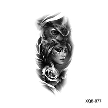 Load image into Gallery viewer, Small Full Symbol Arm Totem Tattoo Sticker Animal Skull Colorful Tattoo Sticker Men Fashion Women Totem Tattoo Stickers
