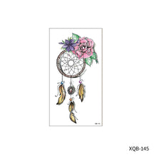 Load image into Gallery viewer, Animal Rose Small Full Arm Totem Tattoo Sticker Skull Colorful Tattoo Sticker Lotus Men Creative Women Totem Tattoo Stickers