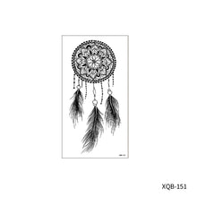 Load image into Gallery viewer, Animal Rose Small Full Arm Totem Tattoo Sticker Skull Colorful Tattoo Sticker Lotus Men Creative Women Totem Tattoo Stickers