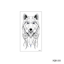 Load image into Gallery viewer, Animal Rose Small Full Arm Totem Tattoo Sticker Skull Colorful Tattoo Sticker Lotus Men Creative Women Totem Tattoo Stickers